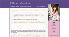 Desktop Screenshot of plazaatelier.com